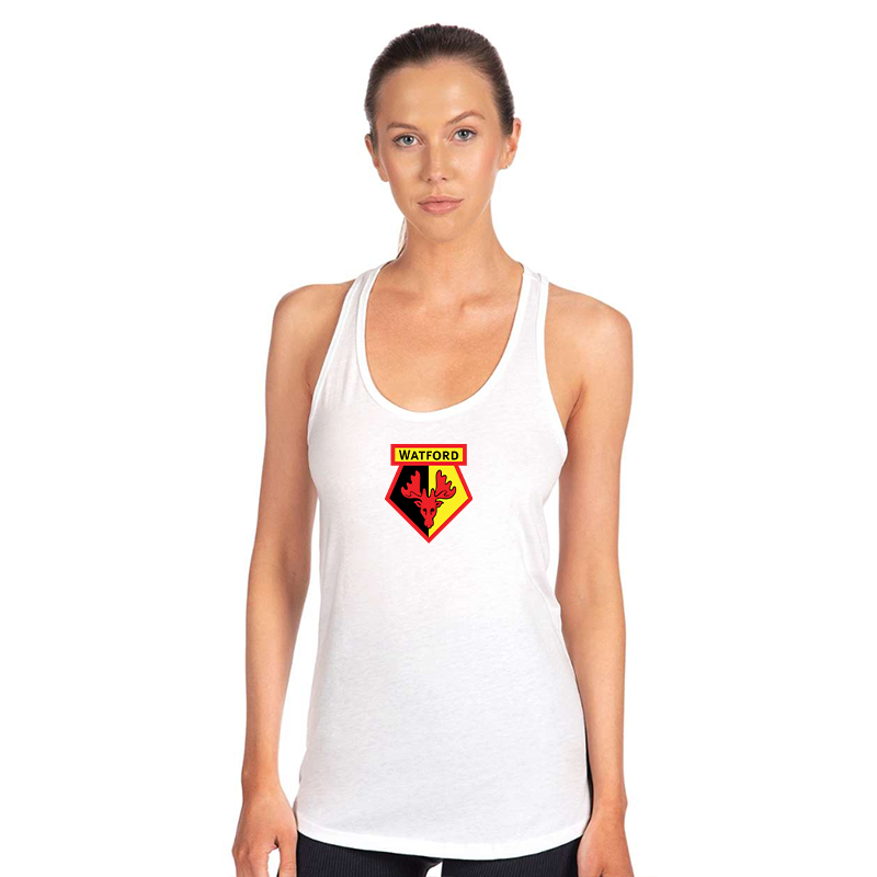 Women's Watford Soccer Next Level Ideal Racerback Tank